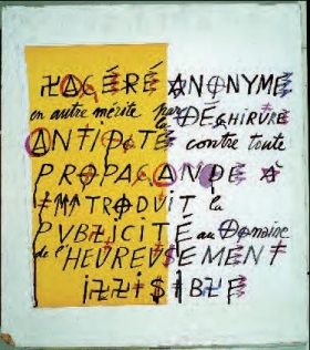 alphabet socio-politique, Villeglé