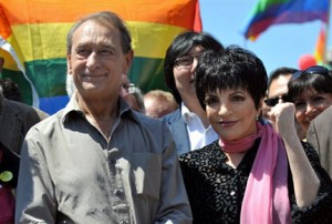 Liza Minelli et Bertrand Delanoë pour les 40 ans des émeutes de Stonewall
