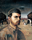 Felix-Nussbaum-Autoportrait-dans-camp