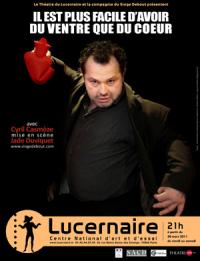 Cyril Casmèze interroge l’animal et sa panse au Lucernaire Cyril Casmèze interroge l’animal et sa panse au Lucernaire