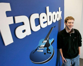 Facebook se met à la musique Facebook se met à la musique