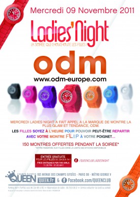 Gagnez 5×2 places pour la Ladies Night du 9 novembre au Queen Gagnez 5×2 places pour la Ladies Night du 9 novembre au Queen