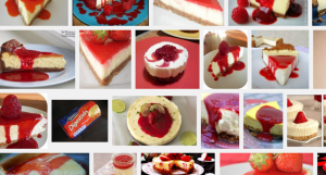 cheese cake au citron et au coulis de fraises Recherche Google
