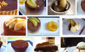 moelleux au chocolat et aux poires confites Recherche Google