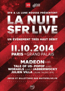 Nuit SFR Live Grand Palais