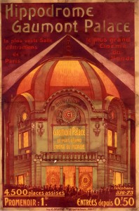 Affiche Hippodrome Gaumont Palace