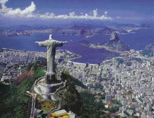 Le Christ rédempteur à Rio de Janeiro