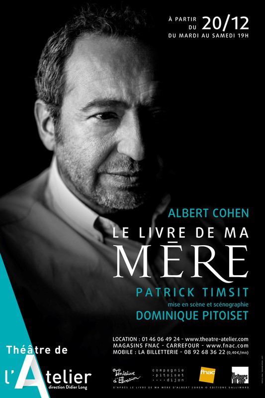 Le livre de ma mère d�Albert Cohen par Patrick Timsit au
