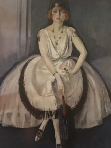 Portrait de Madame de Plagny (dit Femme à l'éventail) 1920