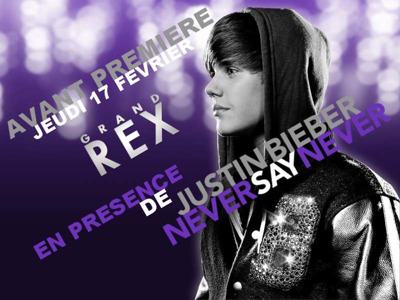 Justin Bieber au Grand Rex