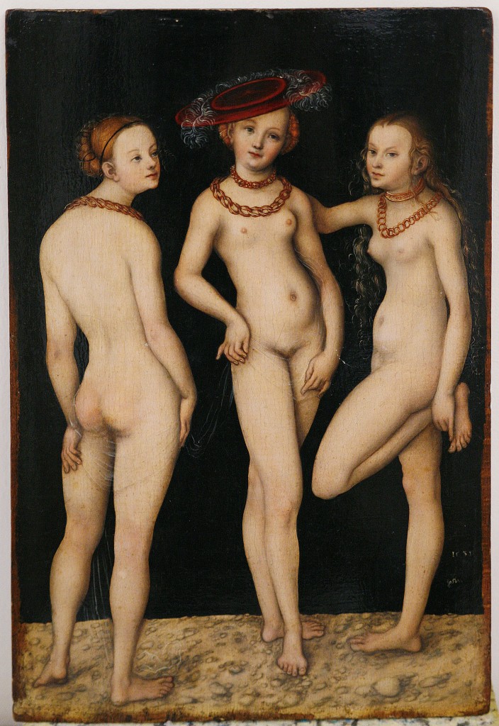Les Trois Grâces de Lucas Cranach entrent au musée du Louvre