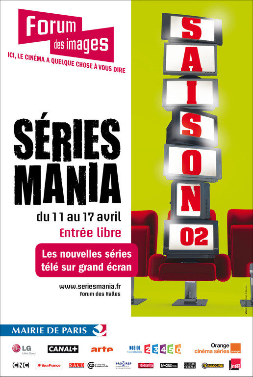 Festival Série Mania – En entrée libre du 11 au 17 avril 2011 :