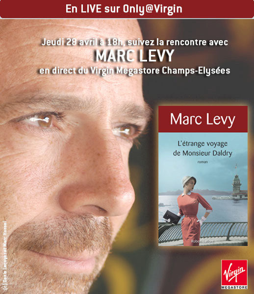 Rencontre avec Marc Levy au Virgin megastore, le 28 avril
