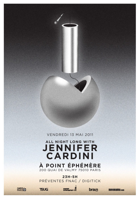 Jennifer Cardini, sept heures de mix, ce soir, au Point Ephémère