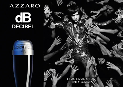 Decibel : le nouveau parfum d’Azzaro sera rock’n roll, avec pour égérie Julian Casablancas