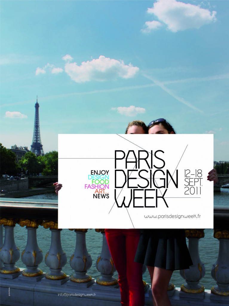 Première Paris Design Week du lundi 12 au dimanche 18 septembre 2011