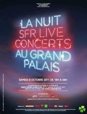 3ème édition de la Nuit SFR Live Concerts – Nuit de l’électro