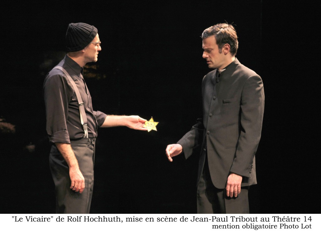 Le vicaire écrit par Rolf Hochhuth au Théâtre 14