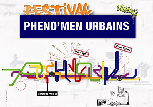 Le Festival Phéno’Men Urbain a lieu du 12-23 janvier 2012 à St-Denis et au Blanc-Mesnil