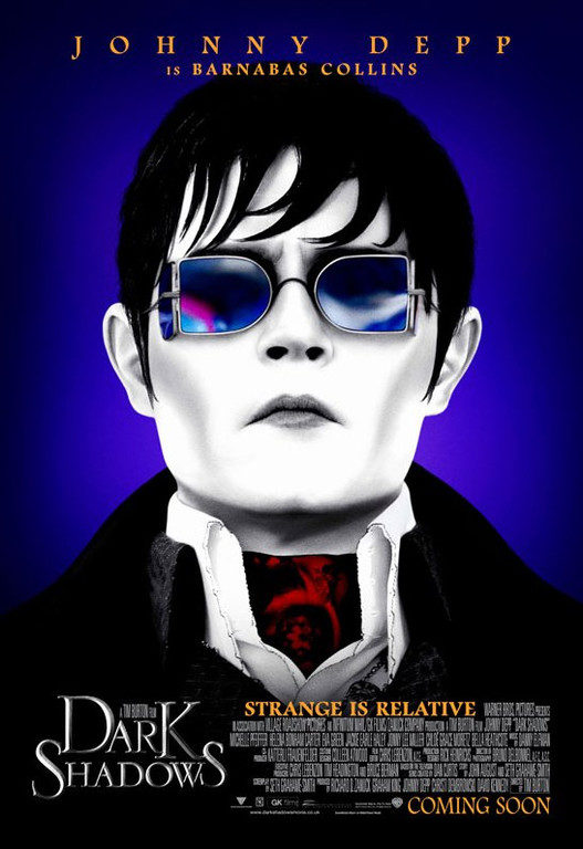 Le prochain film de Tim Burton: Johnny Depp en vampire dans “Dark Shadows”