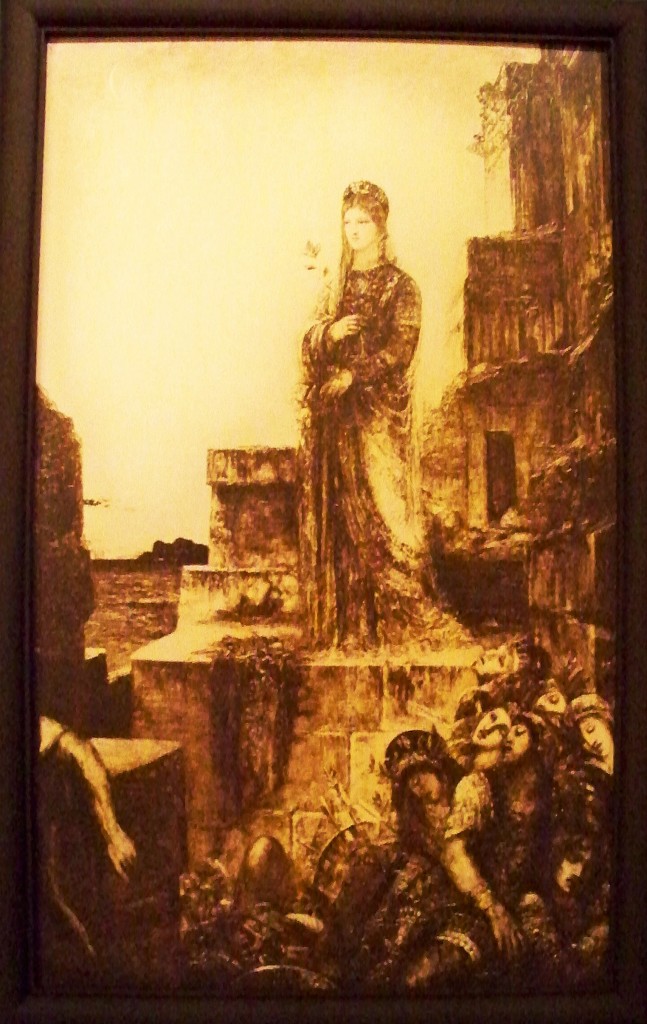 Hélène de Troie chez Gustave Moreau