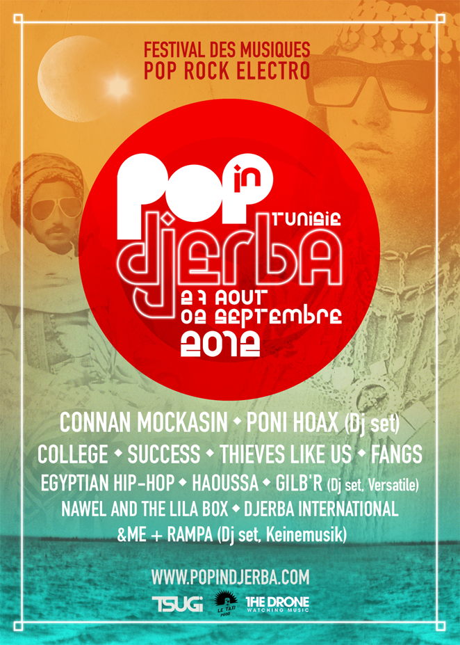 Nouveau Festival d’été en Tunisie : Pop in Djerba
