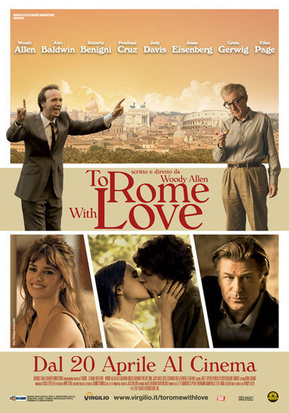 « To Rome with love » : Woody Allen choisit la capitale italienne pour son dernier film