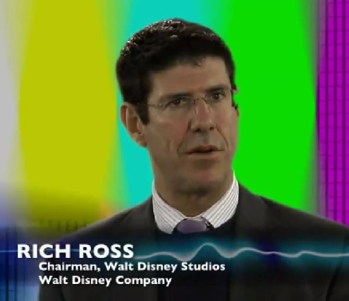Le président Rich Ross démissionne de Disney