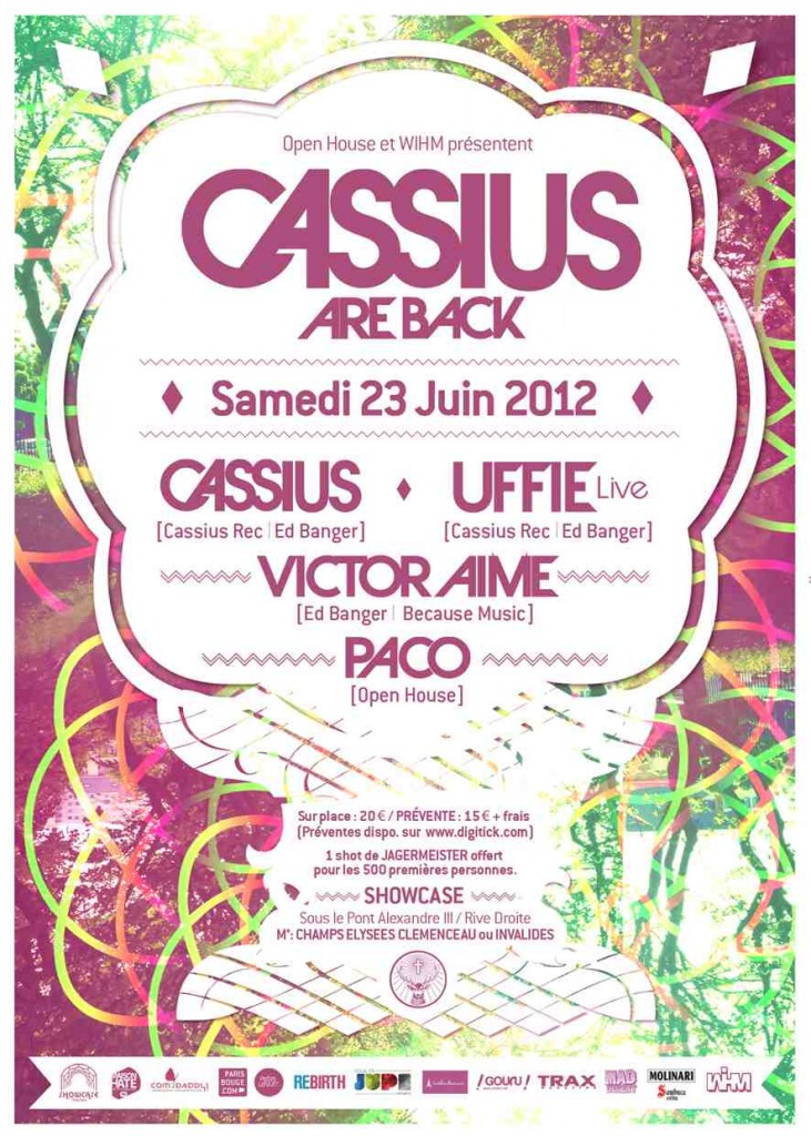 Gagnez 3×2 places pour Cassius is Back le 23 juin