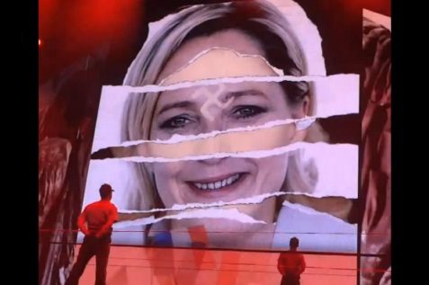 Quand Madonna provoque Marine Le Pen!