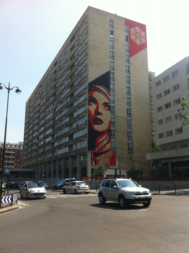 Le street art de Shepard Fairey investit le 13 arrondissement