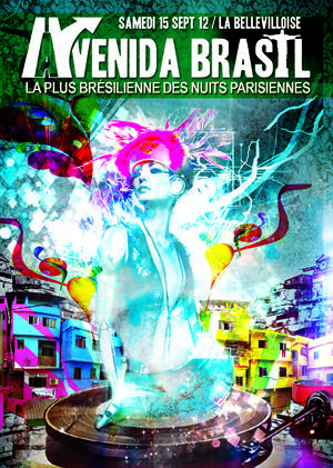 Gagnez 3 invitations pour la soirée AVENIDA BRASIL à La Bellevilloise le 15/09