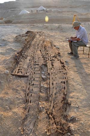 Une barque funéraire vieille de 5000 ans mise au jour en Egypte -  Toutelaculture