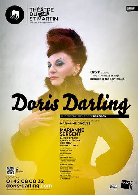 Gagnez 3×2 places pour Doris Darling au théâtre du Petit Saint-Martin le 26 octobre