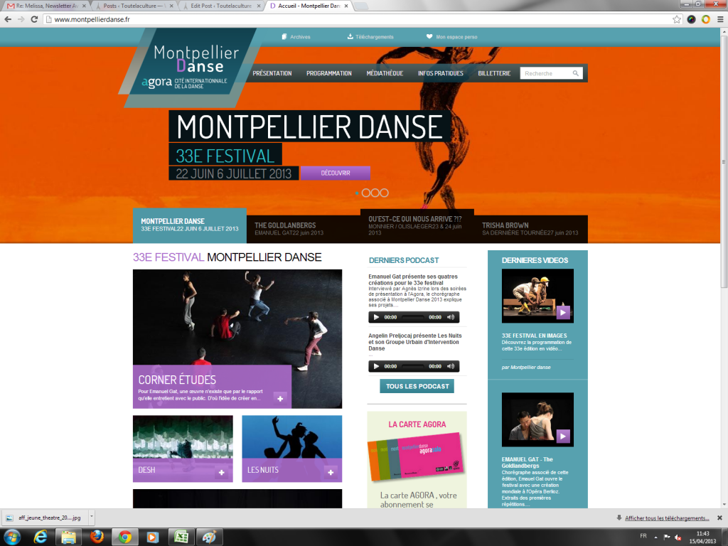 Festival Montpellier Danse