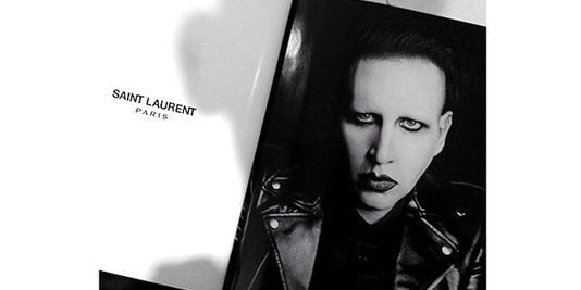 Marilyn Manson, le rock au service d’Yves Saint Laurent