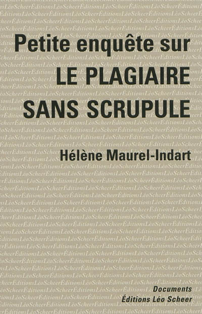 Hélène Maurel-Indart théorise le plagiat