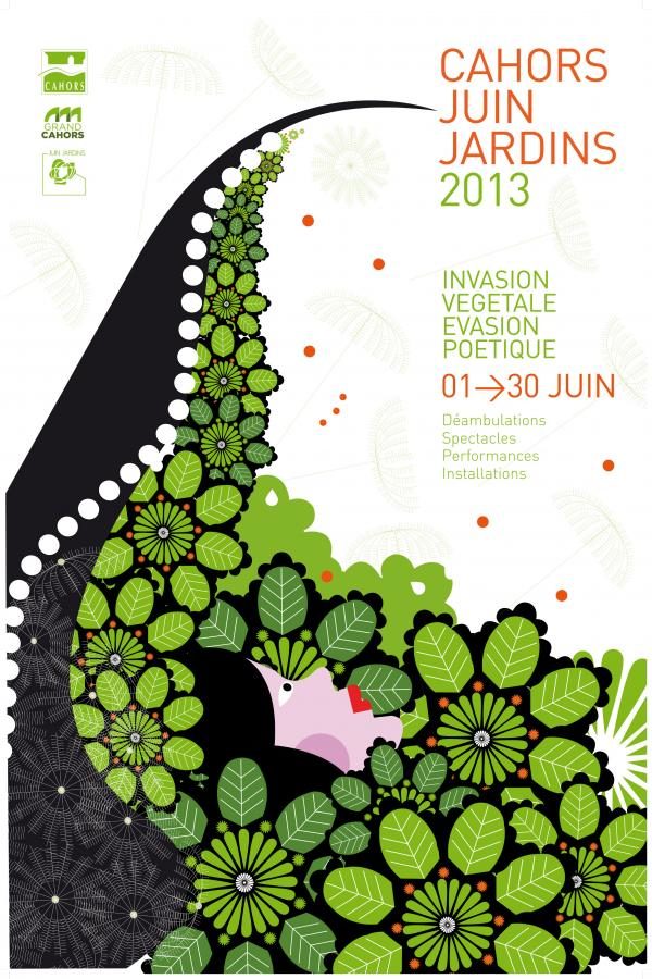 Le festival Juin Jardins à Cahors : déambulations poétiques au programme