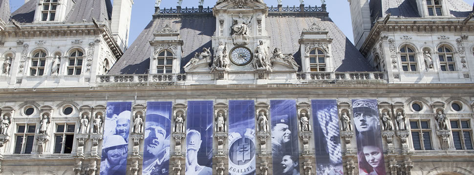 Inauguration de la Place de la Libération à Paris le 25 août