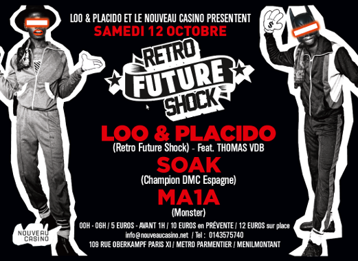 Gagnez 3×2 places pour la soirée “Retro Futur Shock” au Nouveau Casino le 12.10