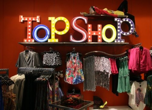 Topshop : éclosion des pop-up stores