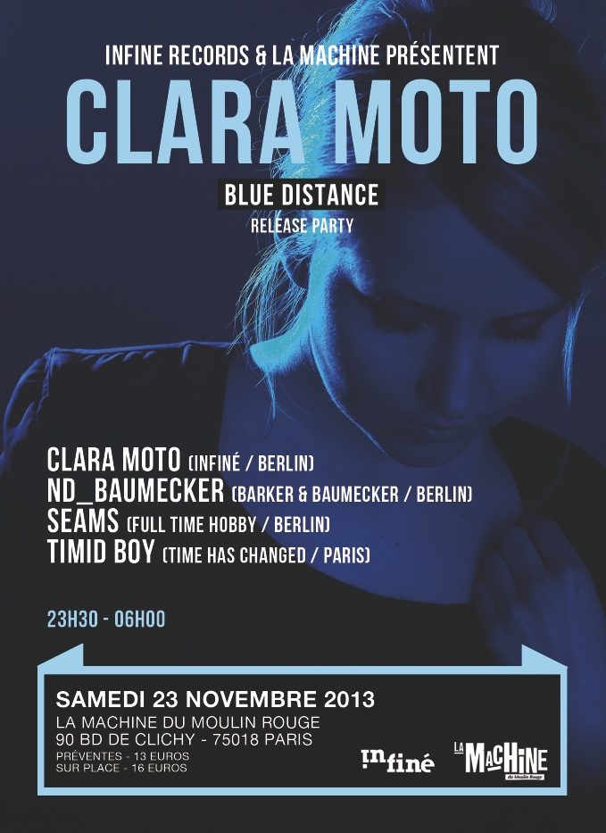 Gagnez 3 places pour la Release Party de Clara Moto à La Machine du Moulin Rouge le 23 novembre