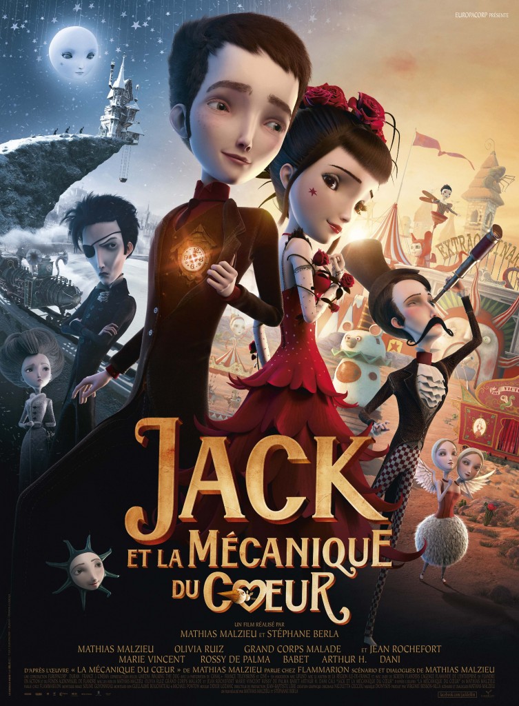 Gagnez 10×2 places pour le film « Jack et la Mécanique du Cœur » de Mathias Malzieu et Stéphane Berla