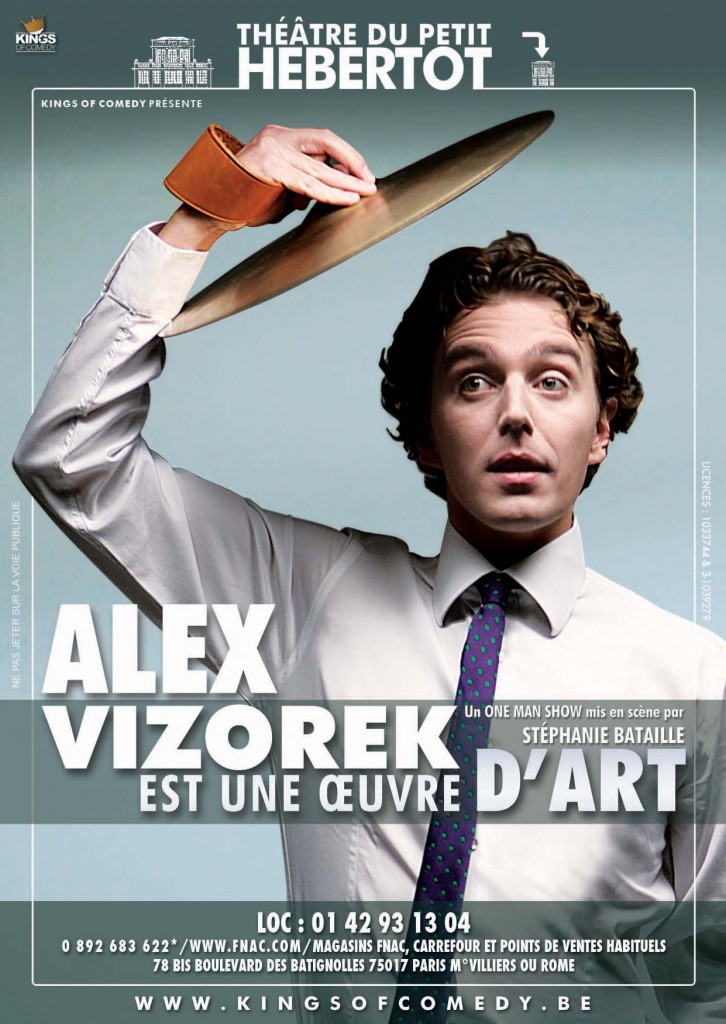 De l’art du rire : 3 bonnes raisons de ne pas manquer Alex Vizorek au théâtre du Petit Hébertot