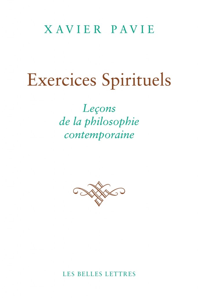 Exercices philosophiques par Xavier Pavie
