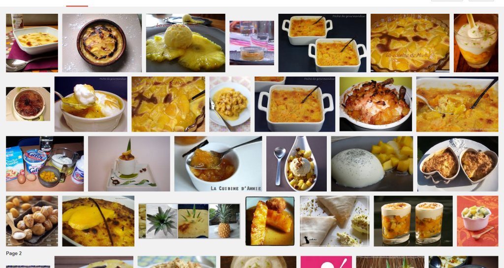 La recette de Claude : gratin de mangues et d’ananas au Rhum