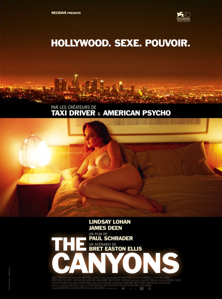 [Critique] “The Canyons” de Paul Schrader, Lindsay Lohan et James Deen dans un film noir au charme obsédant