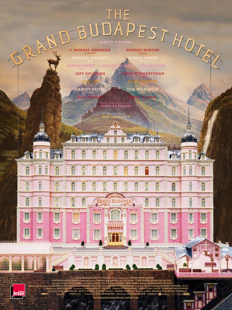 [Critique] « The Grand Budapest Hotel » Wes Anderson nous offre une comédie d’aventures jubilatoire entre Tintin et Sherlock