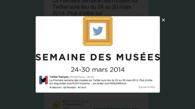 Les musées débarquent sur la twittosphère!