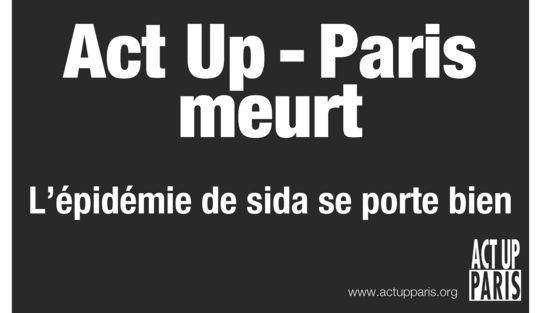 Act Up Paris en faillite